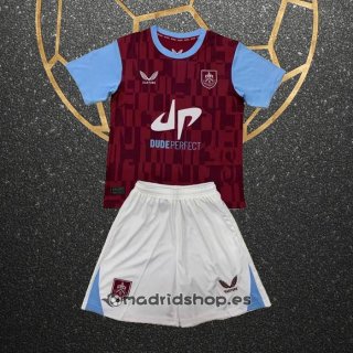 Camiseta Burnley Primera Nino 24-25