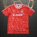 Camiseta Liverpool Primera Retro 1989-1991