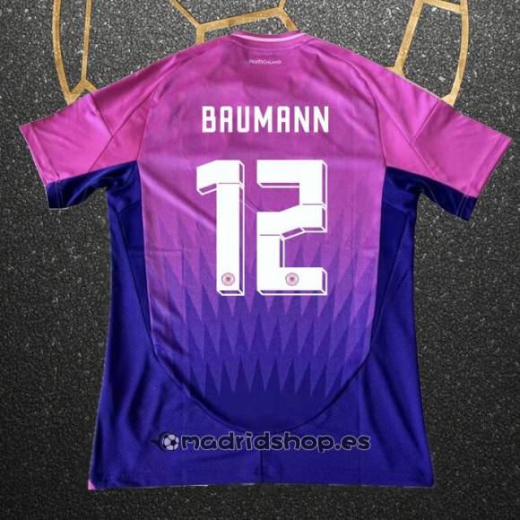 Camiseta Alemania Jugador Baumann Segunda Eurocopa 2024