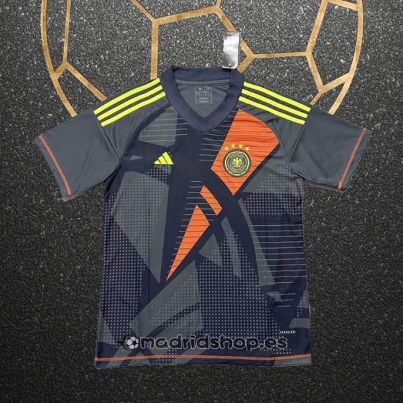 Camiseta Alemania Portero Eurocopa 2024 Negro