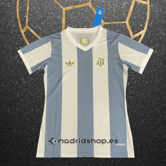 Camiseta Argentina 50 Aniversario Mujer 2024