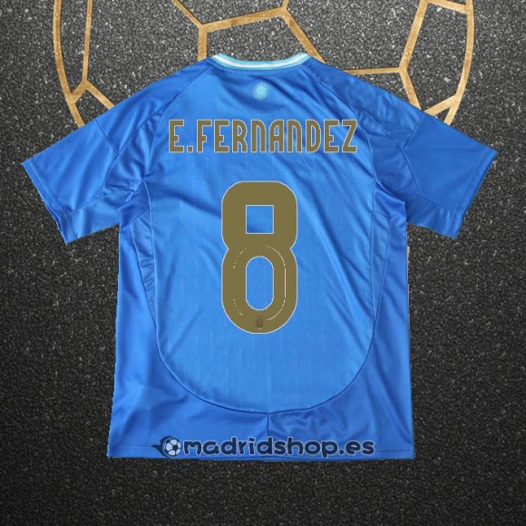 Camiseta Argentina Jugador E.Fernandez Segunda 2024