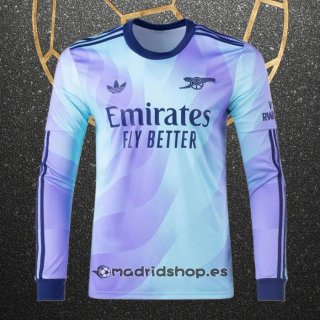 Camiseta Arsenal Tercera Manga Larga 24-25