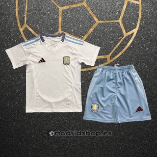 Camiseta Aston Villa Segunda Nino 24-25