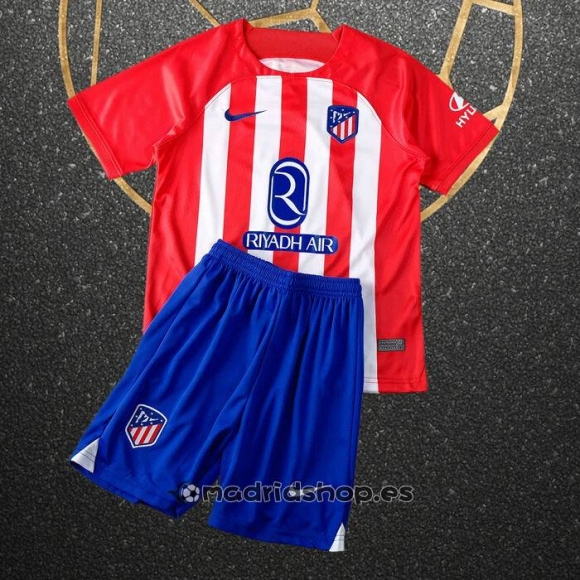 Camiseta Atletico Madrid Primera Nino 23-24