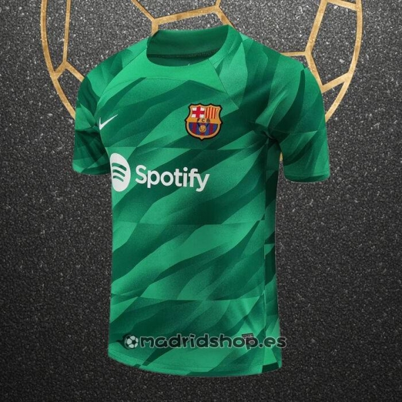 Camiseta Barcelona Portero 23-24 Verde