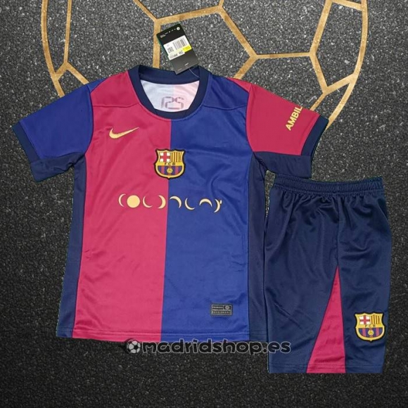 Camiseta Barcelona Primera Nino 2024-25