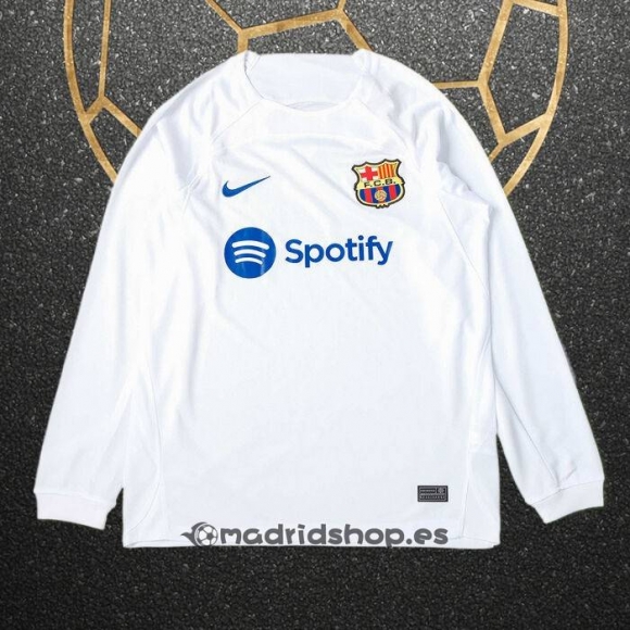 Camiseta Barcelona Segunda Manga Larga 23-24