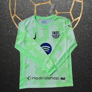 Camiseta Barcelona Tercera Manga Larga 2024-25