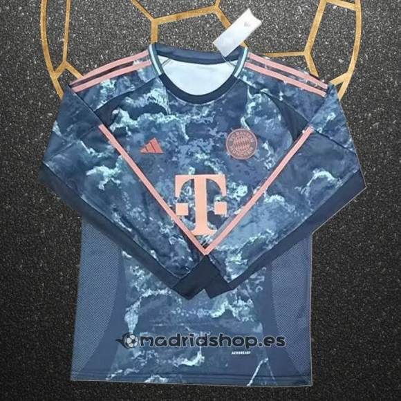 Camiseta Bayern Munich Segunda Manga Larga 24-25