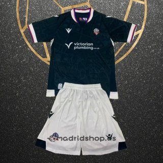 Camiseta Bolton Wanderers Segunda Nino 24-25