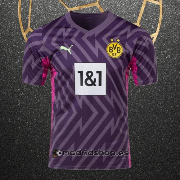 Camiseta Borussia Dortmund Portero 23-24 Purpura