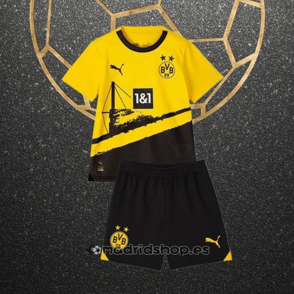 Camiseta Borussia Dortmund Primera Nino 23-24