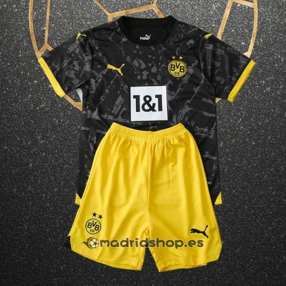 Camiseta Borussia Dortmund Segunda Nino 23-24