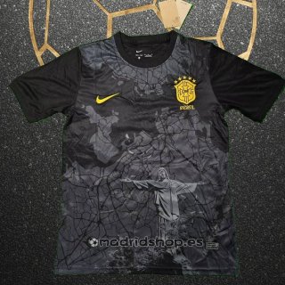 Camiseta Brasil Jesus 2024-2025 Negro