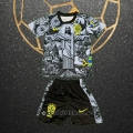 Camiseta Brasil Jesus Nino 2024-25 Negro