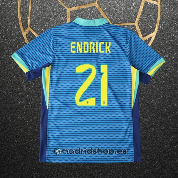 Camiseta Brasil Jugador Endrick Segunda 2024