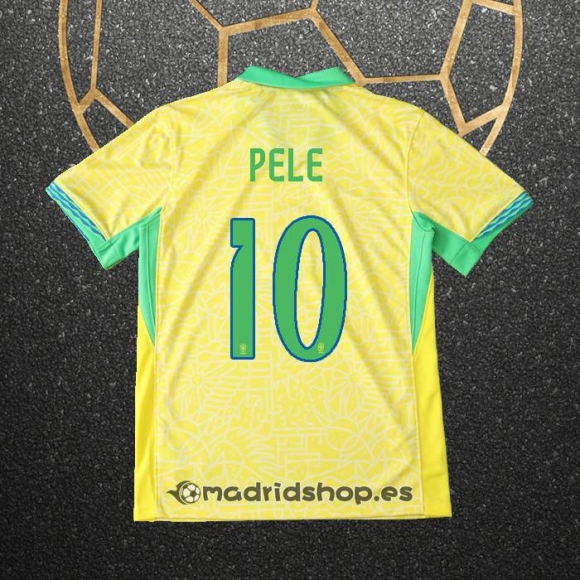 Camiseta Brasil Jugador Pele Primera 2024