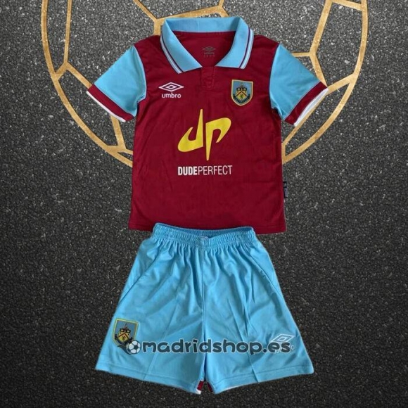 Camiseta Burnley Primera Nino 23-24