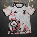 Tailandia Camiseta Japon Anime 25-26 Blanco Rojo