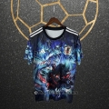 Tailandia Camiseta Japon Anime 25-26 Negro