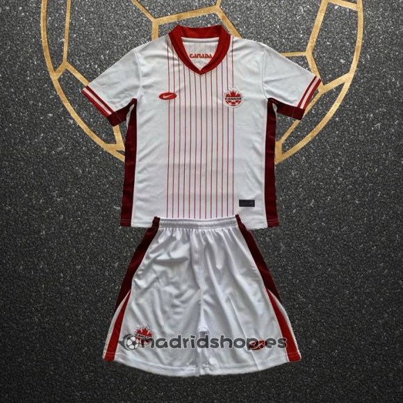 Camiseta Canada Segunda Nino 2024