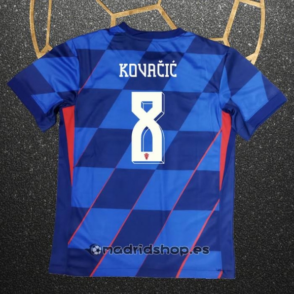 Camiseta Croacia Jugador Kovacic Segunda Eurocopa 2024