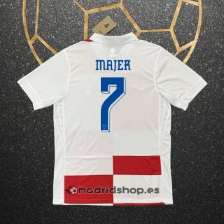 Camiseta Croacia Jugador Majer Primera Eurocopa 2024