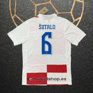 Camiseta Croacia Jugador Sutalo Primera Eurocopa 2024