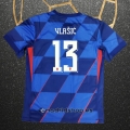 Camiseta Croacia Jugador Vlasic Segunda Eurocopa 2024