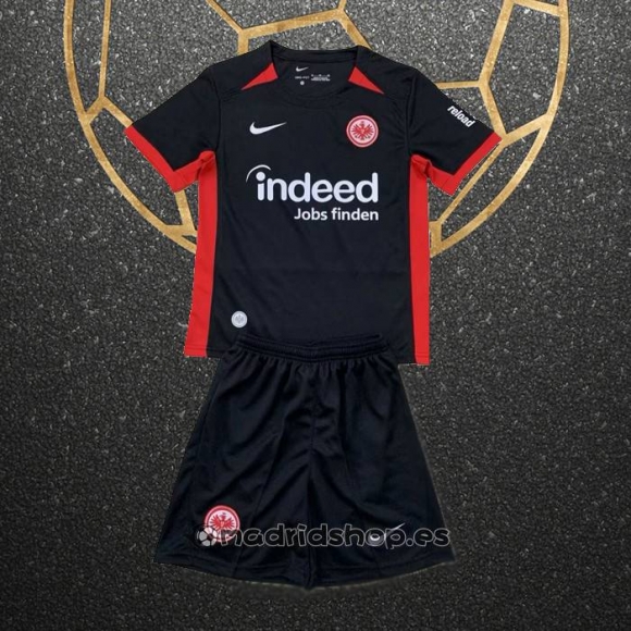 Camiseta Eintracht Frankfurt Segunda Nino 24-25