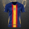 Camiseta Pre Partido del Espana 2024 Azul