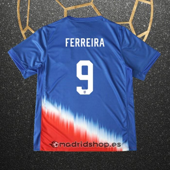 Camiseta Estados Unidos Jugador Ferreira Segunda 2024