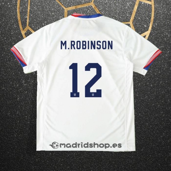 Camiseta Estados Unidos Jugador M.Robinson Primera 2024