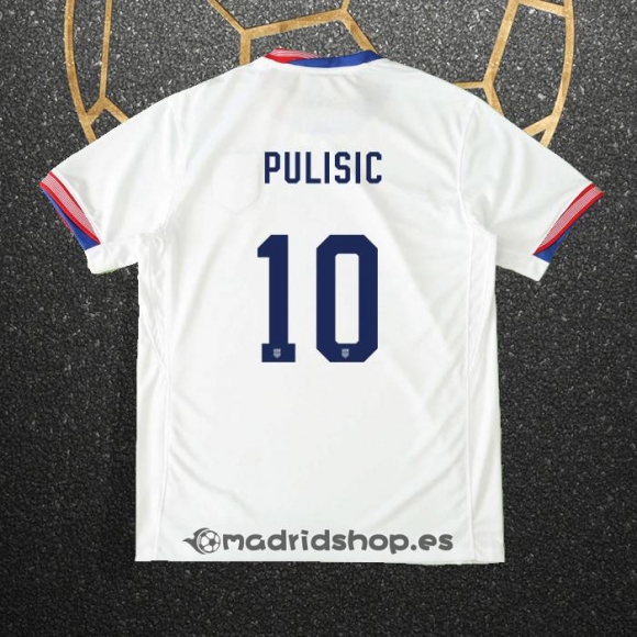 Camiseta Estados Unidos Jugador Pulisic Primera 2024