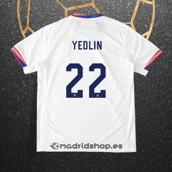 Camiseta Estados Unidos Jugador Yedlin Primera 2024