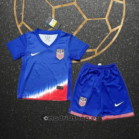 Camiseta Estados Unidos Segunda Nino 2024