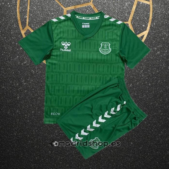 Camiseta Everton Portero Primera Nino 23-24