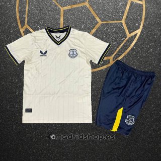 Camiseta Everton Tercera Nino 24-25