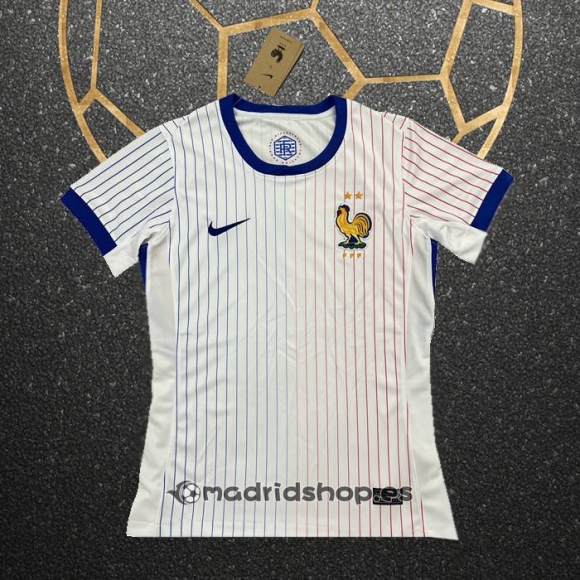 Camiseta Francia Segunda Mujer Eurocopa 2024