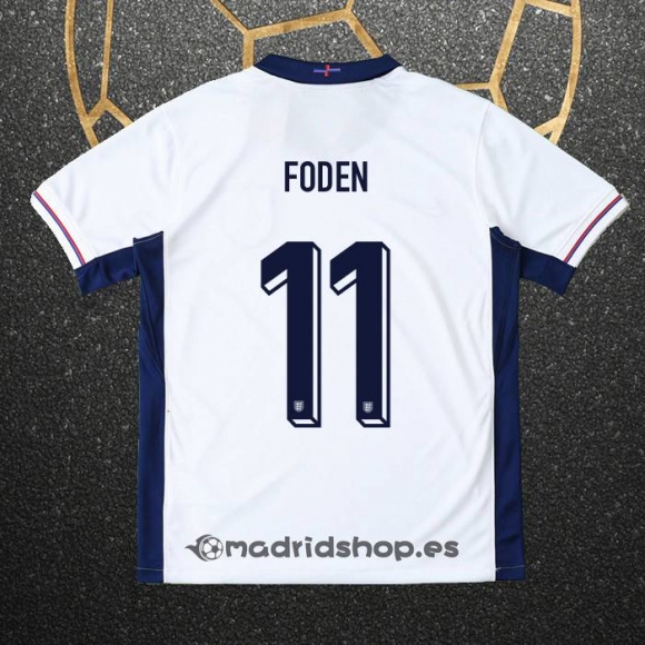 Camiseta Inglaterra Jugador Foden Primera Eurocopa 2024