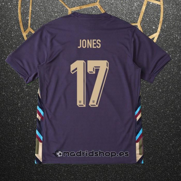 Camiseta Inglaterra Jugador Jones Segunda Eurocopa 2024