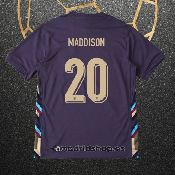 Camiseta Inglaterra Jugador Maddison Segunda Eurocopa 2024