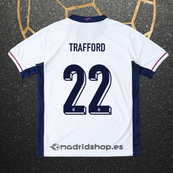 Camiseta Inglaterra Jugador Trafford Primera Eurocopa 2024