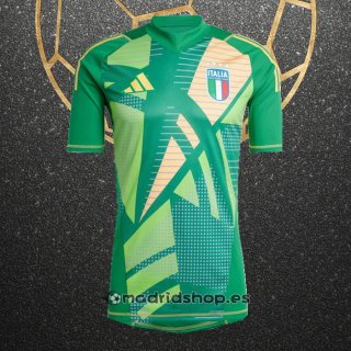 Camiseta Italia Portero 2024-25 Verde