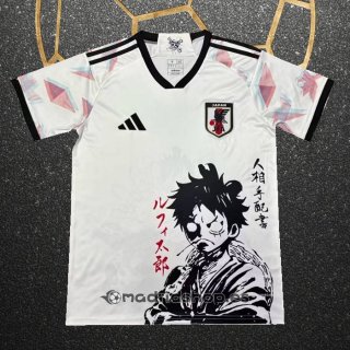 Tailandia Camiseta Japon Anime Luffy 24-25 Blanco