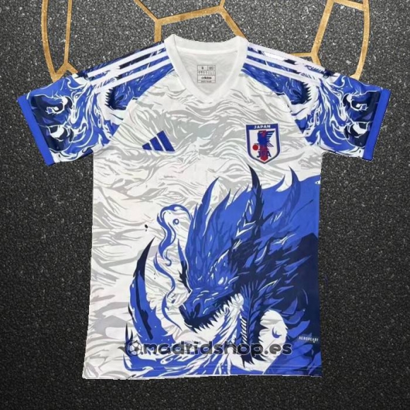 Tailandia Camiseta Japon Dragon 24-25 Azul