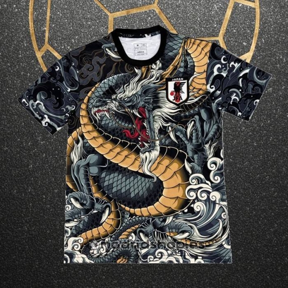 Tailandia Camiseta Japon Dragon 24-25 Negro