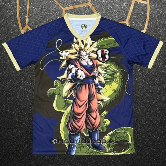 Tailandia Camiseta Japon Dragon Ball 24-25 Azul