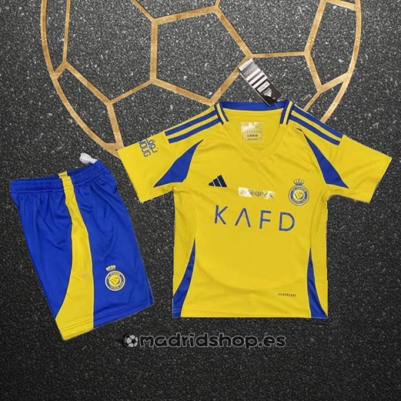 Camiseta Al Nassr Primera Nino 24-25